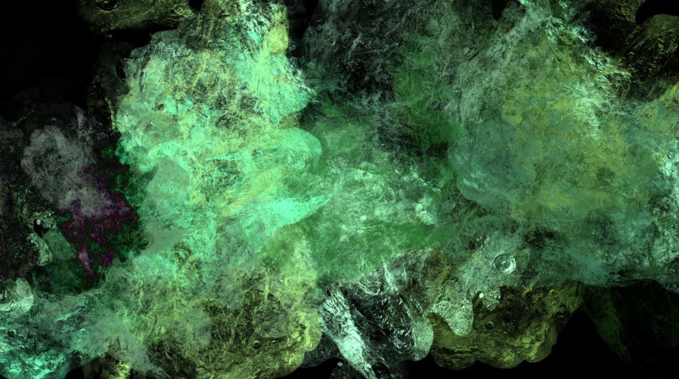 Green & Black Abstract Design Home Decor Premium Quality Poster Print Choose Your Sizes