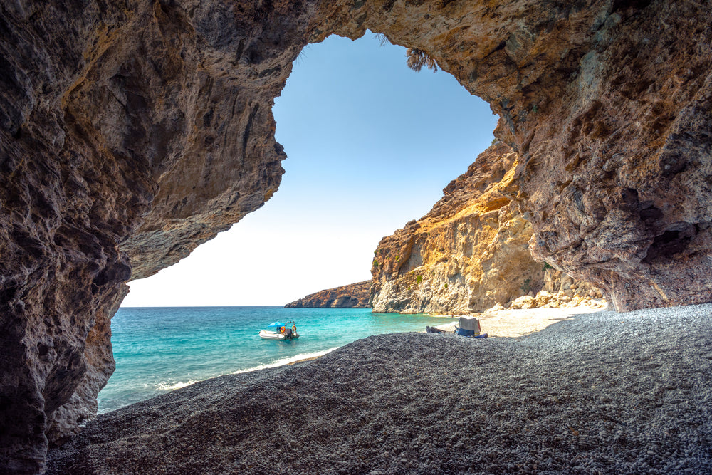 Sea Cave Scenery Photograph Home Decor Premium Quality Poster Print Choose Your Sizes