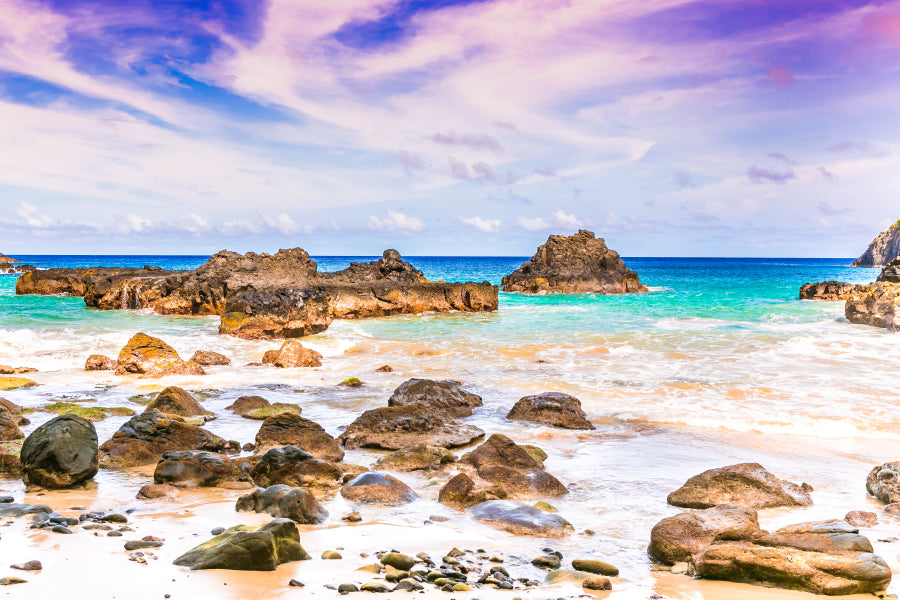 Fernando de Noronha Beach View Photograph Brazil Home Decor Premium Quality Poster Print Choose Your Sizes