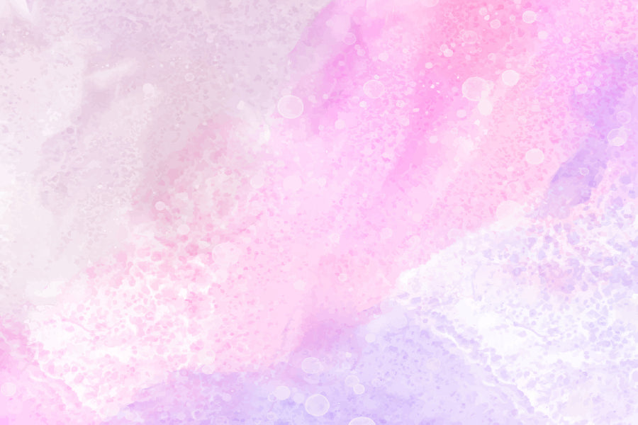 White Purple & Pink Abstract Design Print 100% Australian Made