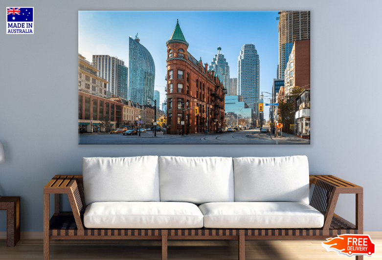 Building in downtown Toronto Print 100% Australian Made