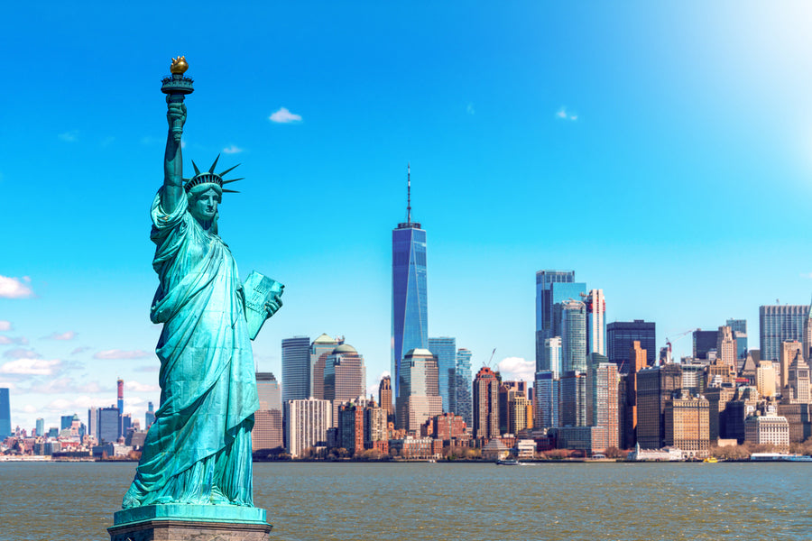 The Statue of Liberty Photograph Manhattan New York City Print 100% Australian Made