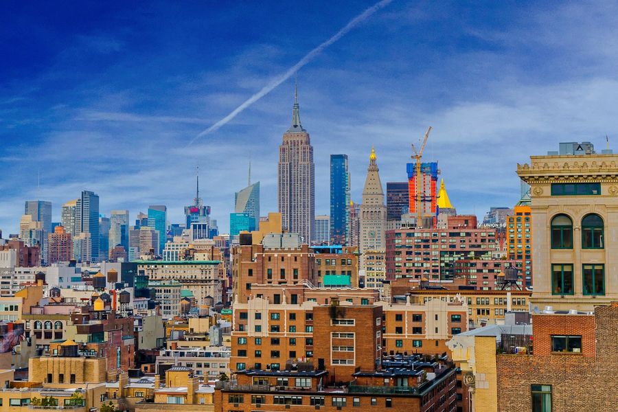 Empire State Building & New York City Photograph Print 100% Australian Made