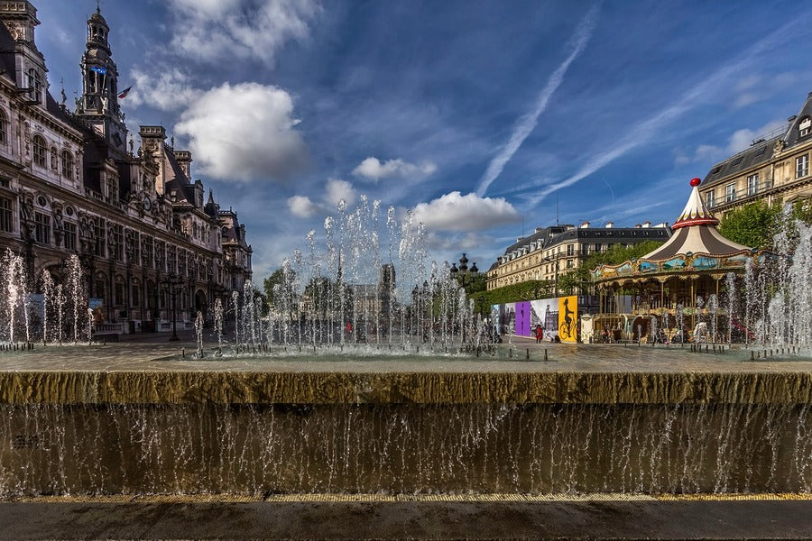 Hôtel de Ville in Paris Photograph Print 100% Australian Made