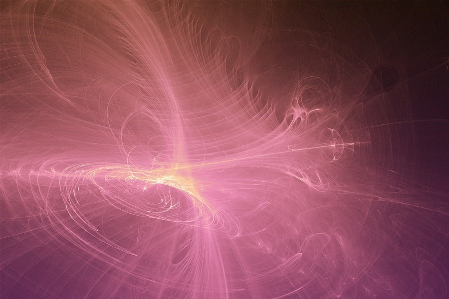 Rose Pink Digital Abstract Design Print 100% Australian Made