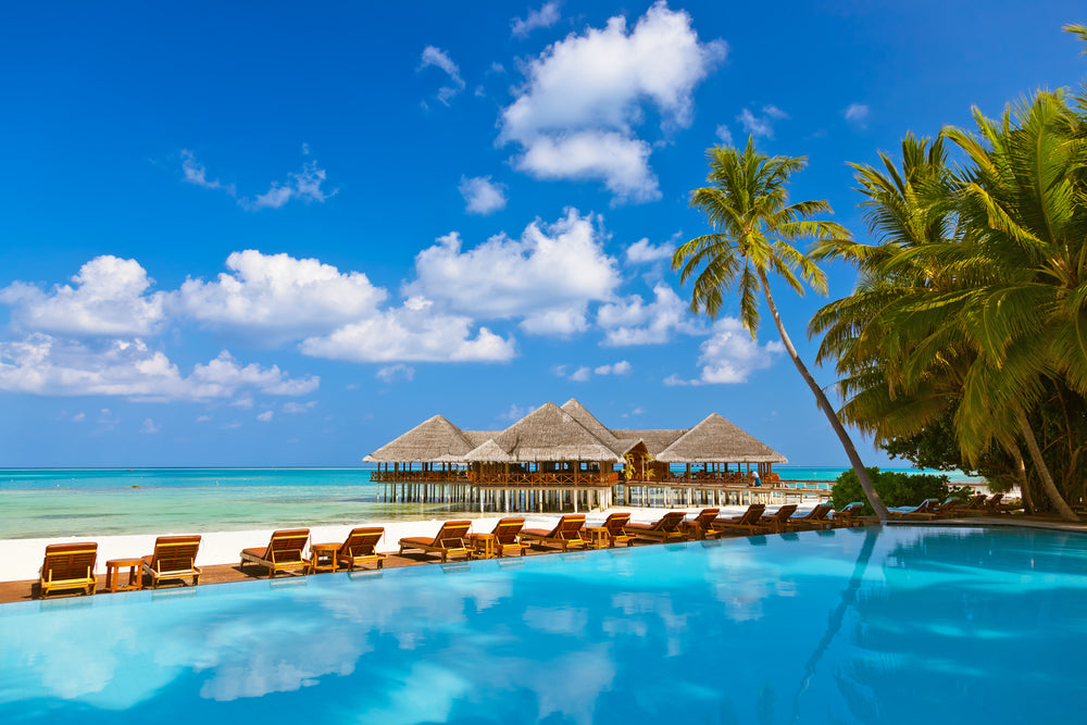 Stunning Resort & Beach Scenery Photograph Print 100% Australian Made