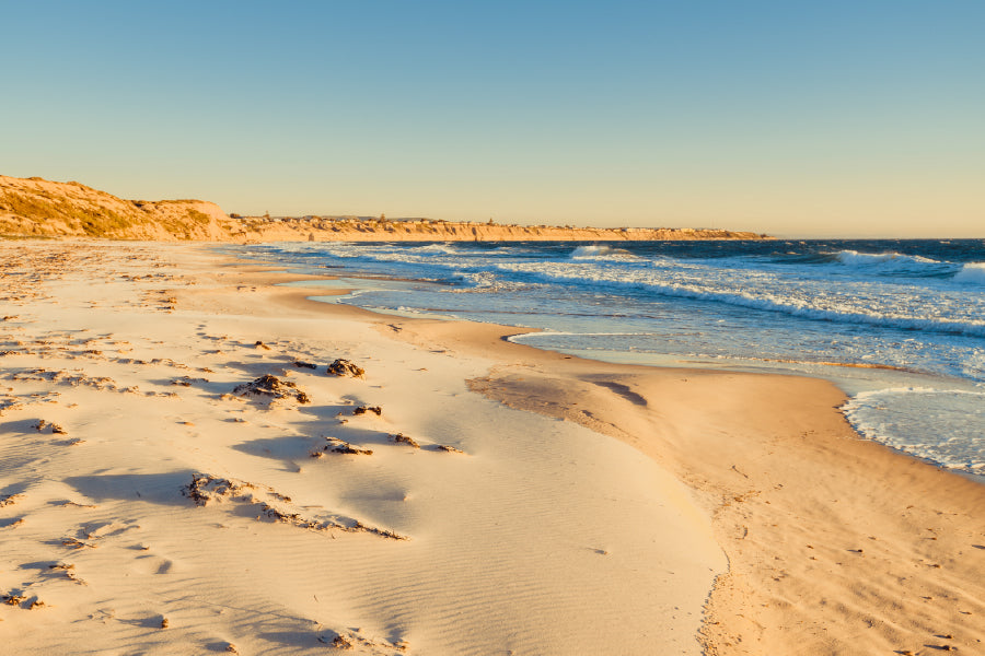 Blanche Point Beach at Sunset Photograph Home Decor Premium Quality Poster Print Choose Your Sizes