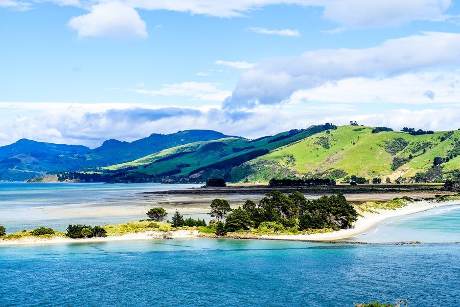 South Island of New Zealand Sea View Print 100% Australian Made