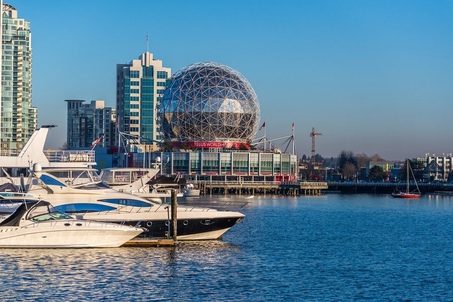 Pacific Central Station Sea View Vancouver, Canada Print 100% Australian Made