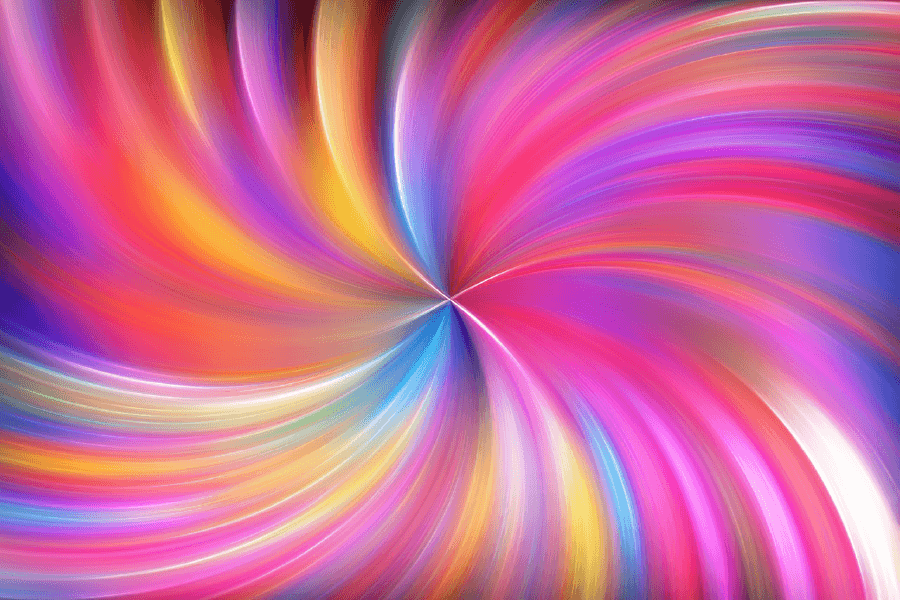 Colorful Abstract Design Print 100% Australian Made