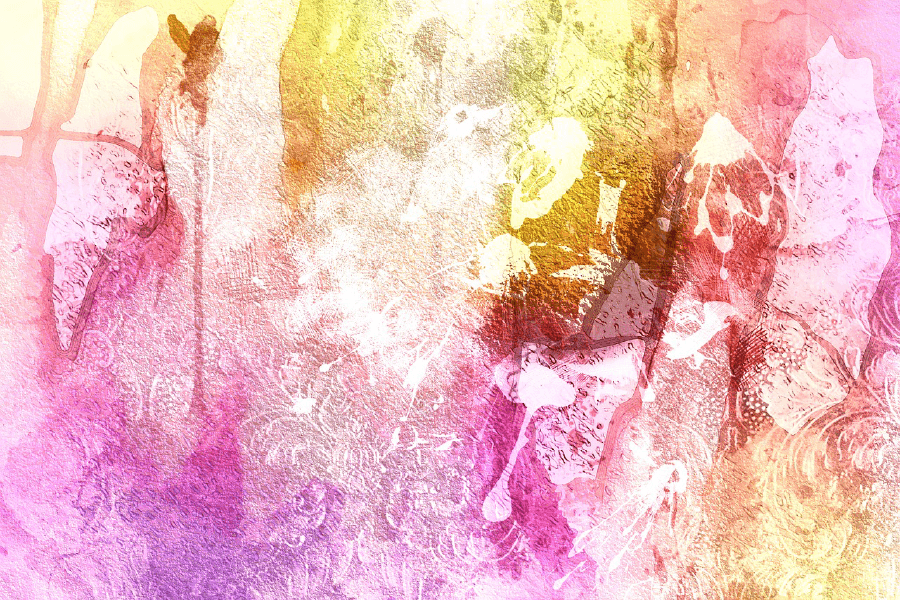 Colorful Abstract Design Print 100% Australian Made
