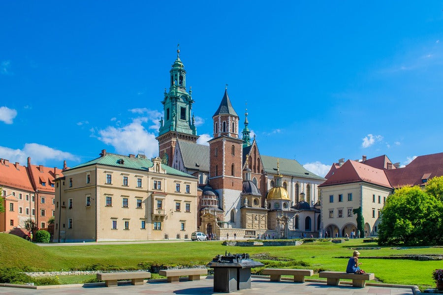 Wawel Royal Castle in Krakow City Poland Photograph Print 100% Australian Made