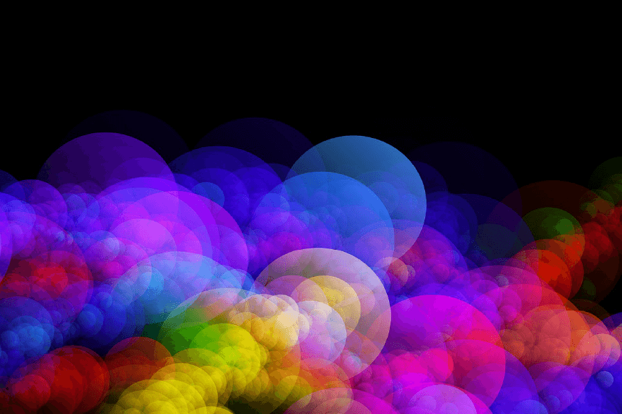 Colorful Abstract Design Print 100% Australian Made