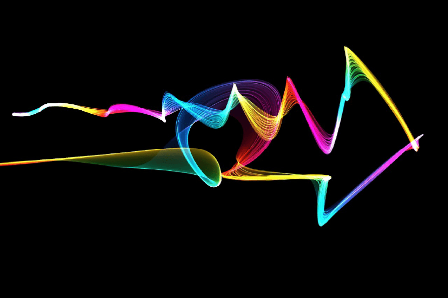 Colorful Abstract Design Print 100% Australian Made