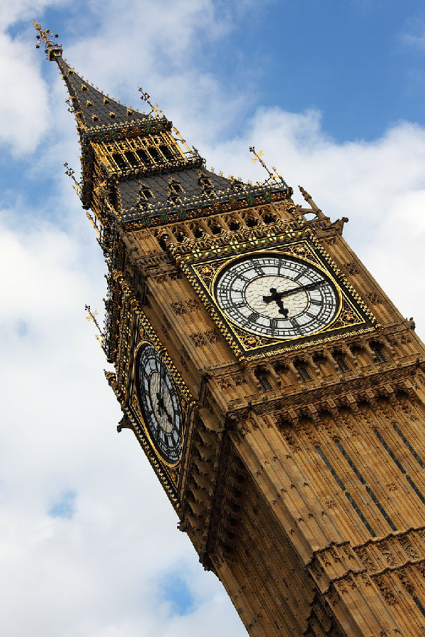 Big Ben Tower in London, UK Closeup Photograph Print 100% Australian Made