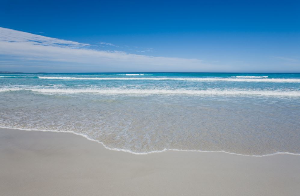 Colourful Blue Beach Photograph Print 100% Australian Made