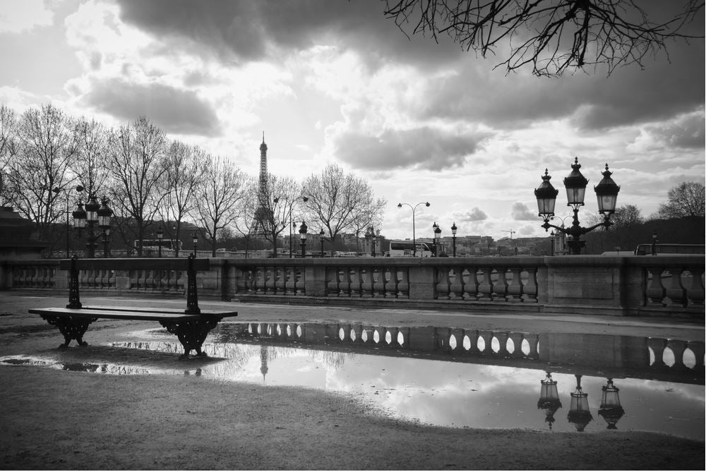 City Landscape B&W Photograph Print 100% Australian Made