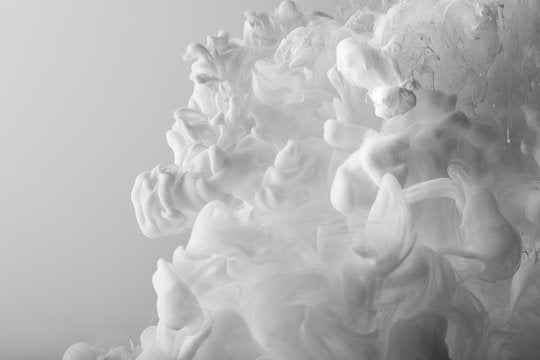 White Smoke Abstract Design Home Decor Premium Quality Poster Print Choose Your Sizes