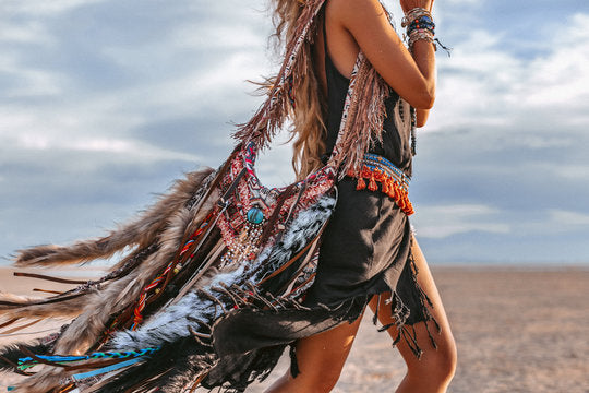 Girl Walking Photograph Home Decor Premium Quality Poster Print Choose Your Sizes