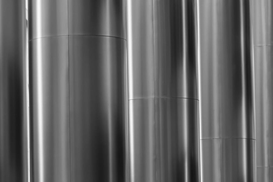 Silver Color Abstarct Design Print 100% Australian Made