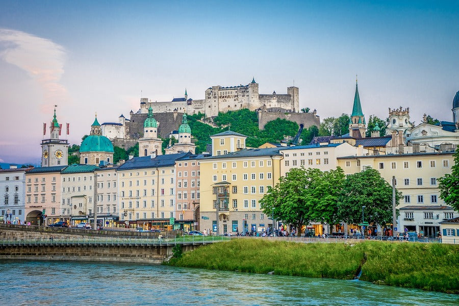 Hohensalzburg Castle Salzburg, Austria Photograph Print 100% Australian Made