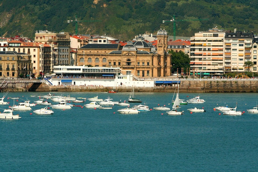 Donostia-San Sebastian City in Spain Lake View Photograph Print 100% Australian Made