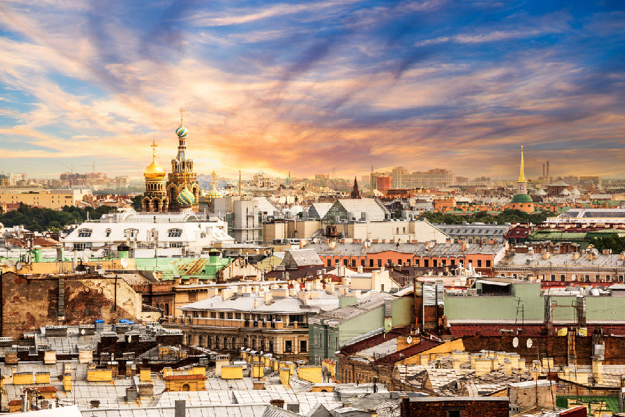 st Petersburg City View Photograph Russia Print 100% Australian Made