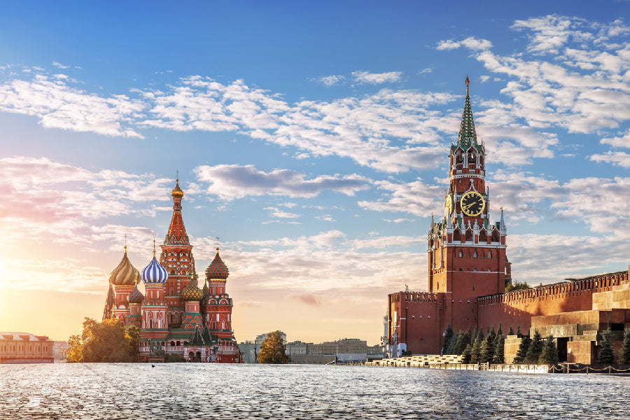 Red Square Photograph in Moscow Russia Print 100% Australian Made