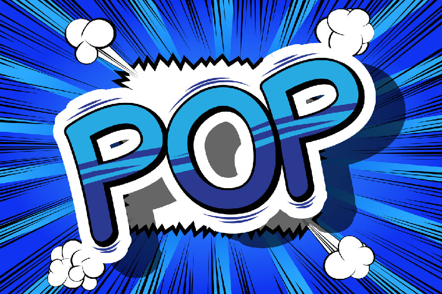 Colorful POP Quote Vector Design Print 100% Australian Made