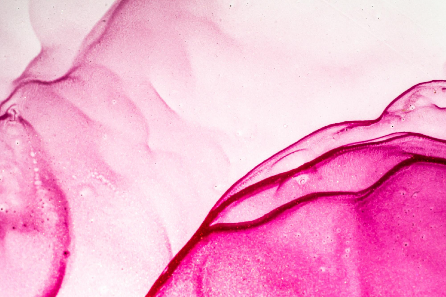 Pink & White Abstract Design Print 100% Australian Made