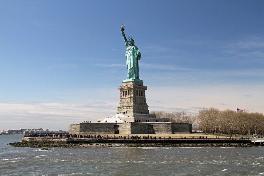 Statue of Liberty viewed from Ferry Photograph Print 100% Australian Made