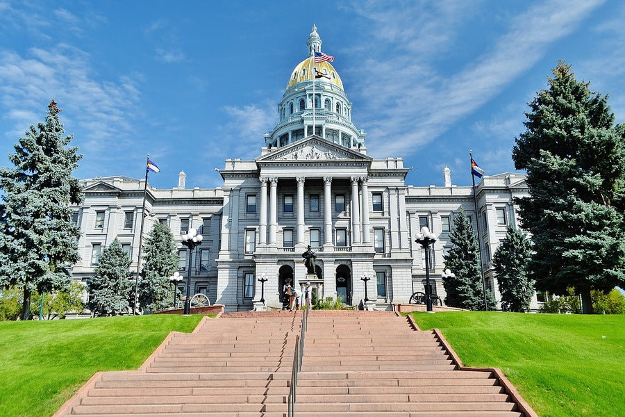 Colorado State Capitol Building Photograph Colorado, USA Print 100% Australian Made