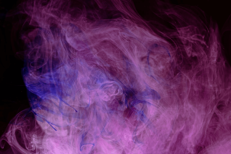 Pink & Blue Smoke Abstract Design Print 100% Australian Made