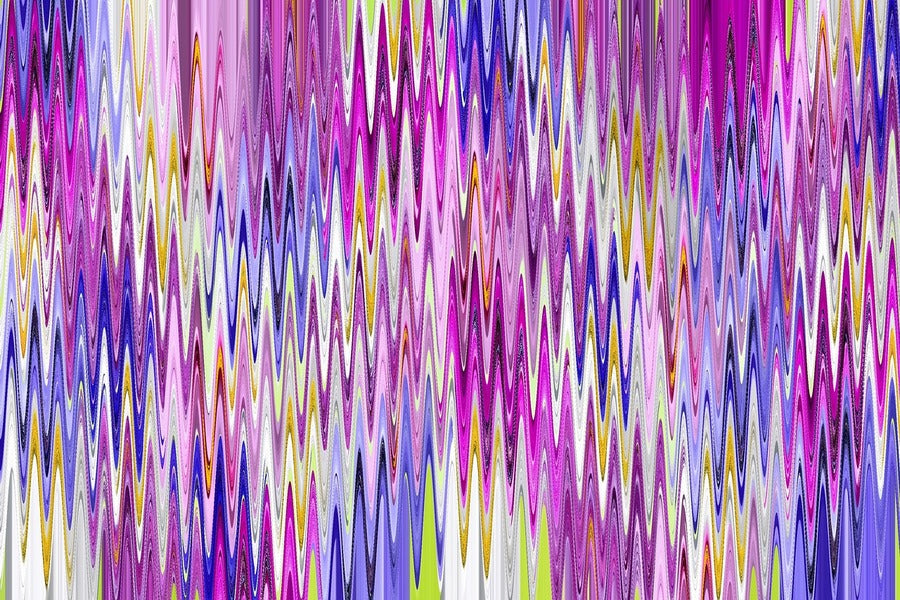 Colorful Digital Abstract Design Print 100% Australian Made