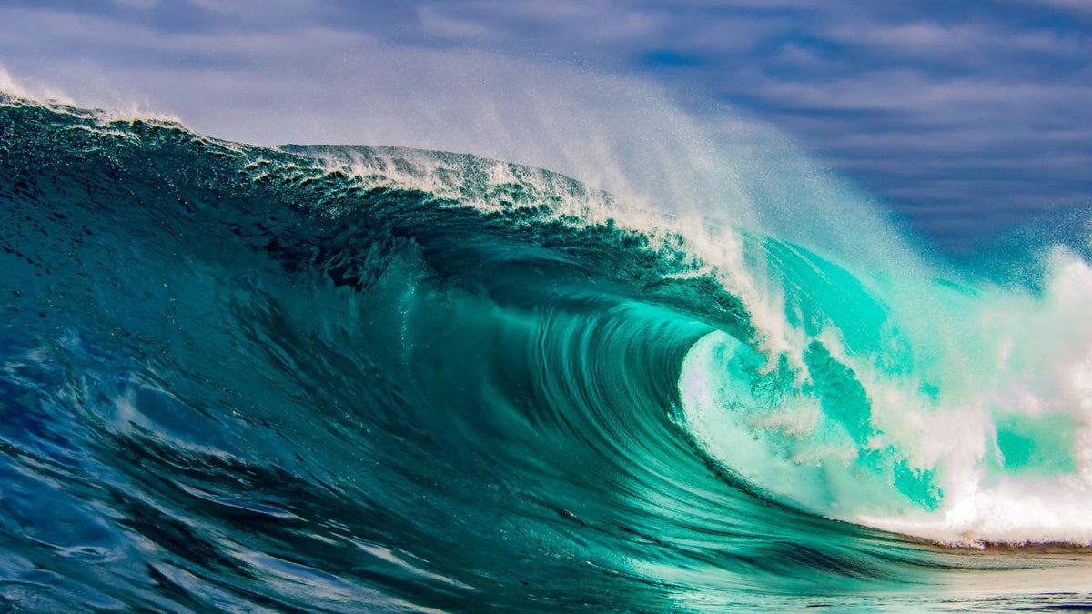 Wallpaper Murals Peel and Stick Removable Stunning Sea Wave Crashing High Quality