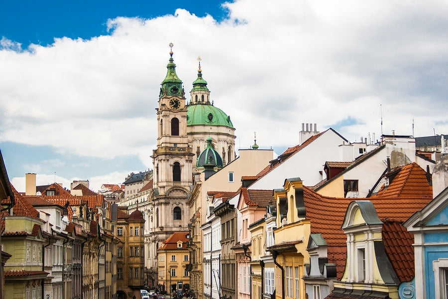 St. Nicholas Church View Photograph, Prague Print 100% Australian Made