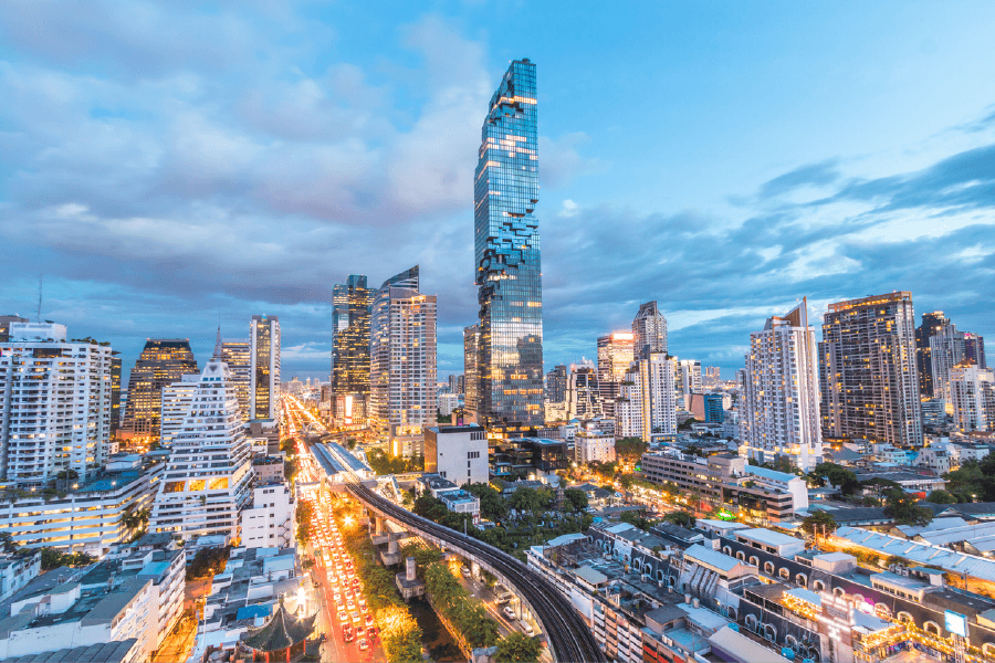 Bangkok City View Print 100% Australian Made