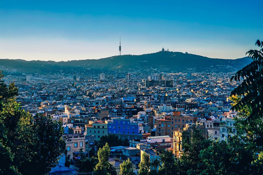 Wealthiest City in Spain, Barcelona View Photograph Print 100% Australian Made
