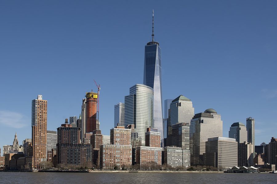 Skyscrapers of Manhattan, New York, USA Print 100% Australian Made