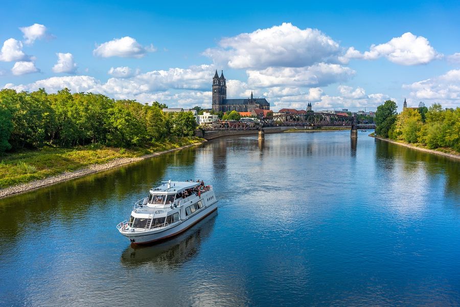 Magdeburg Water Bridge, Germany Photograph Print 100% Australian Made