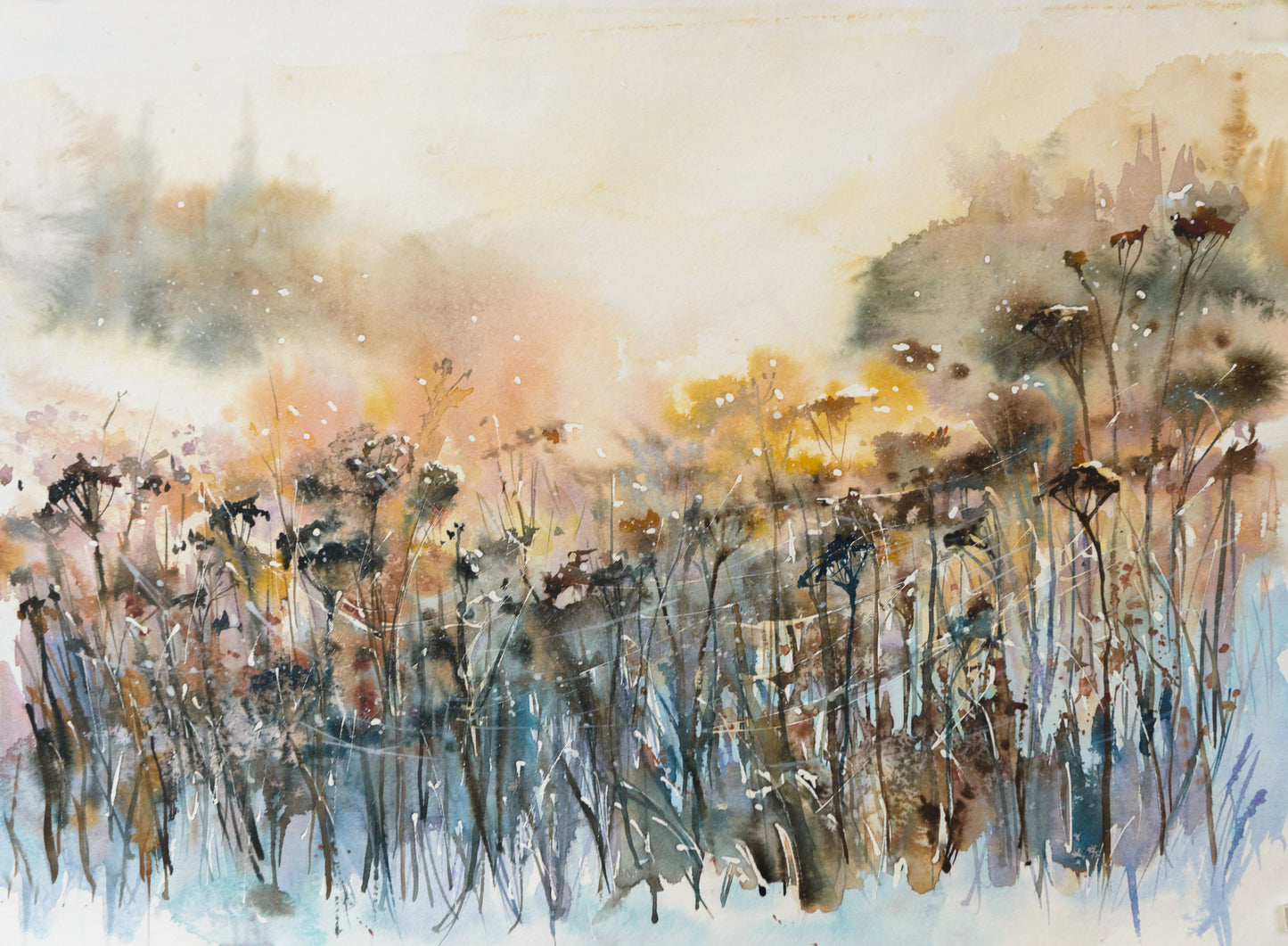 Forest Watercolor Painting Print 100% Australian Made