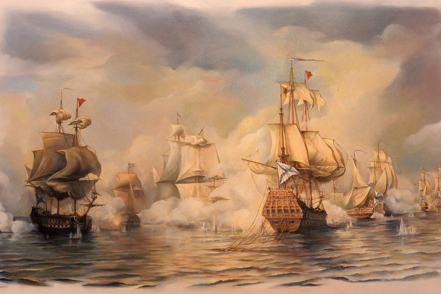 Sailing Ships Painting Print 100% Australian Made