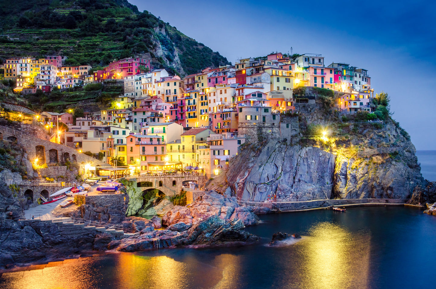 Sea & City Scenery Photograph Home Decor Premium Quality Poster Print Choose Your Sizes