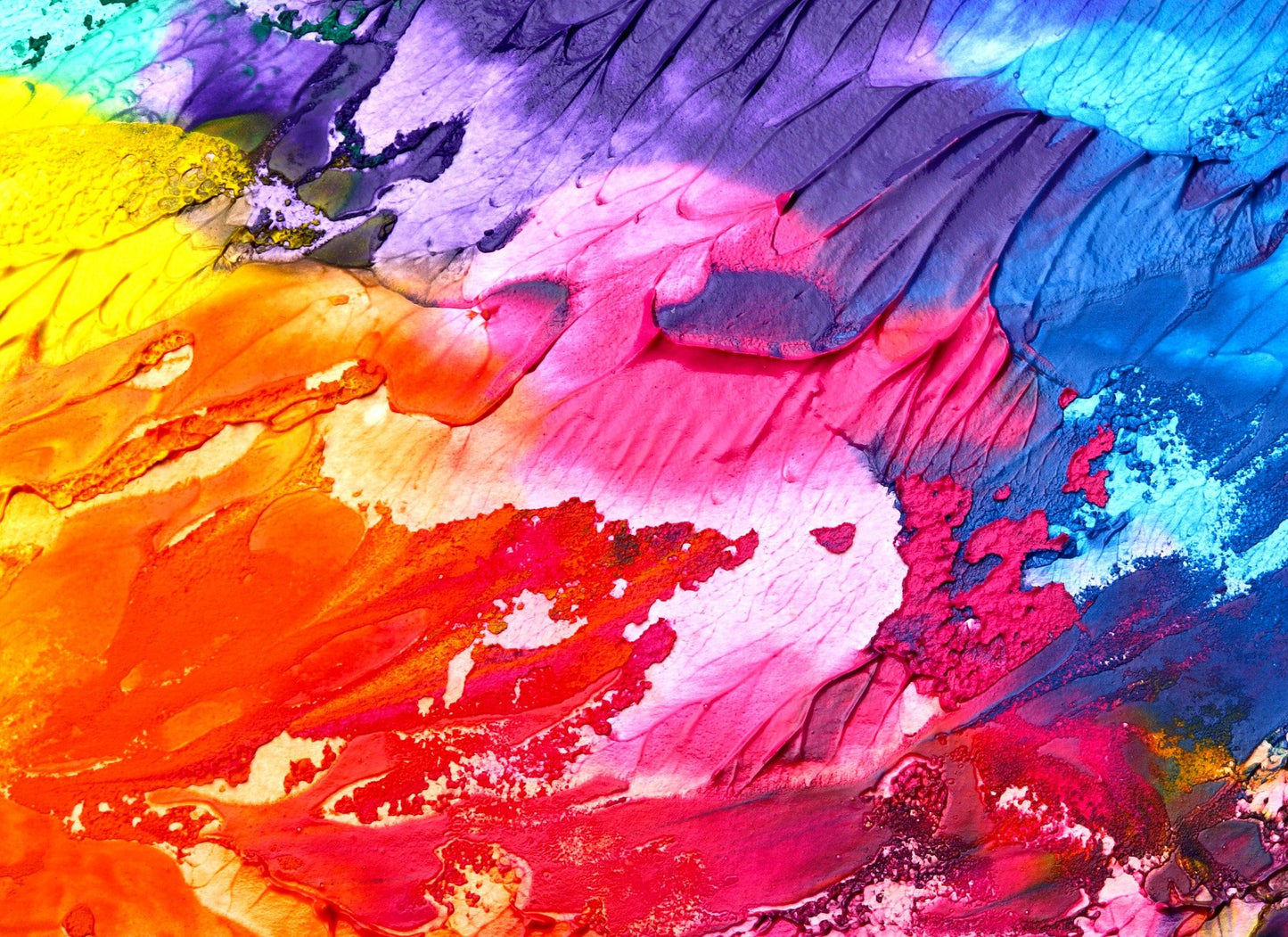 Colorful Abstract Design Print 100% Australian Made