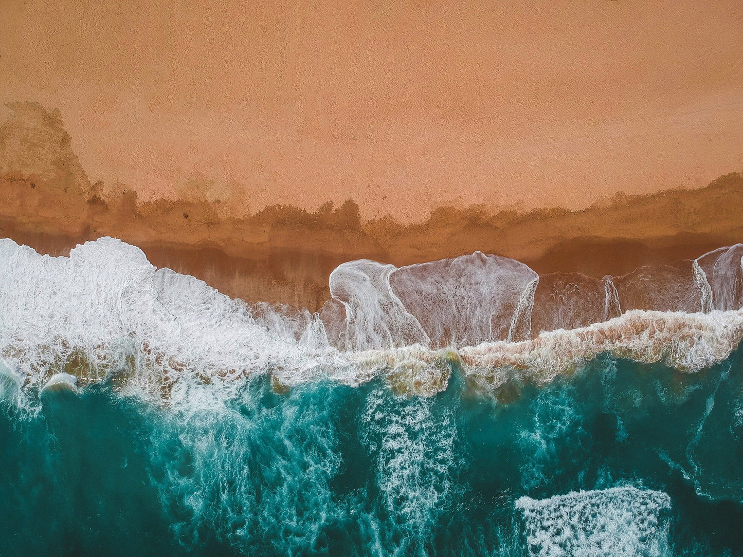 Stunning Sea Aerial View Photograph Print 100% Australian Made