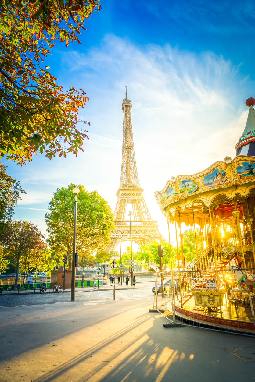 Eiffel Tower & Circus Photograph Print 100% Australian Made