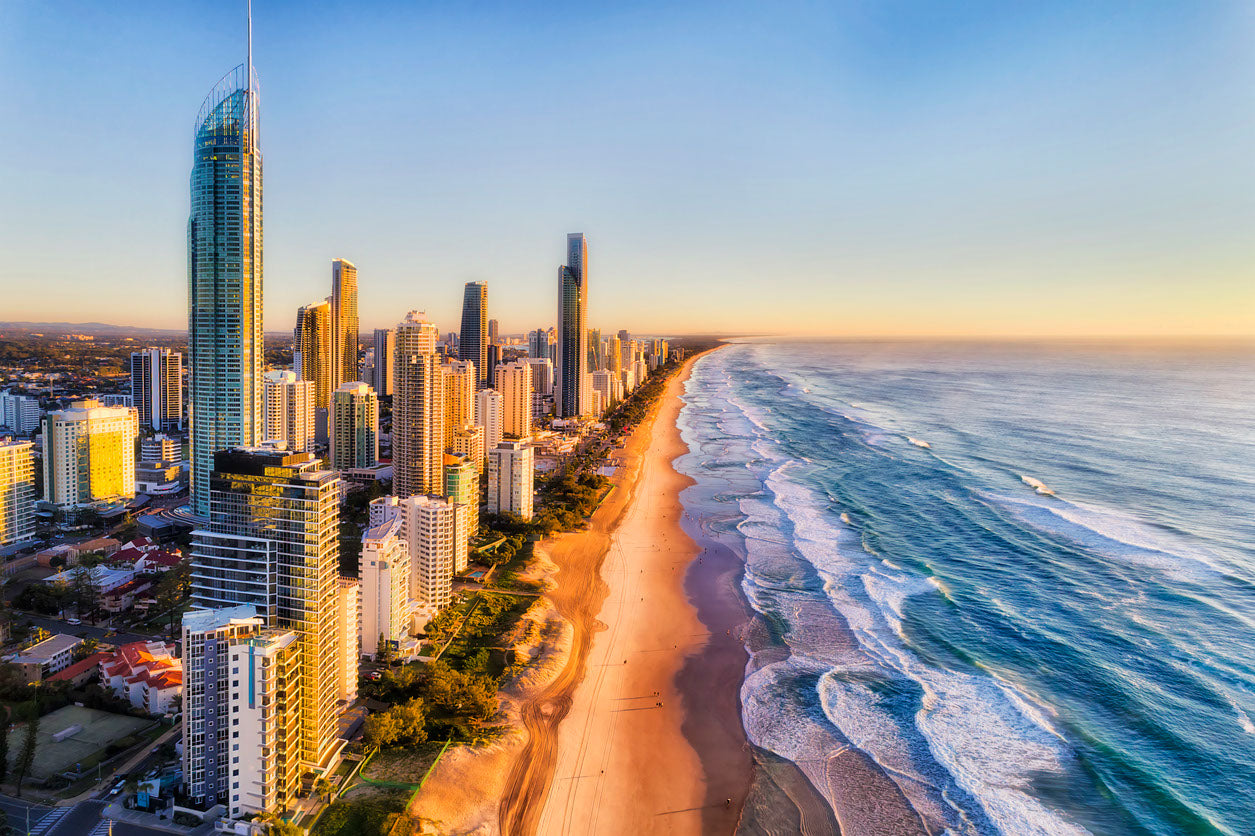 City & Sea Scenery Photograph Print 100% Australian Made