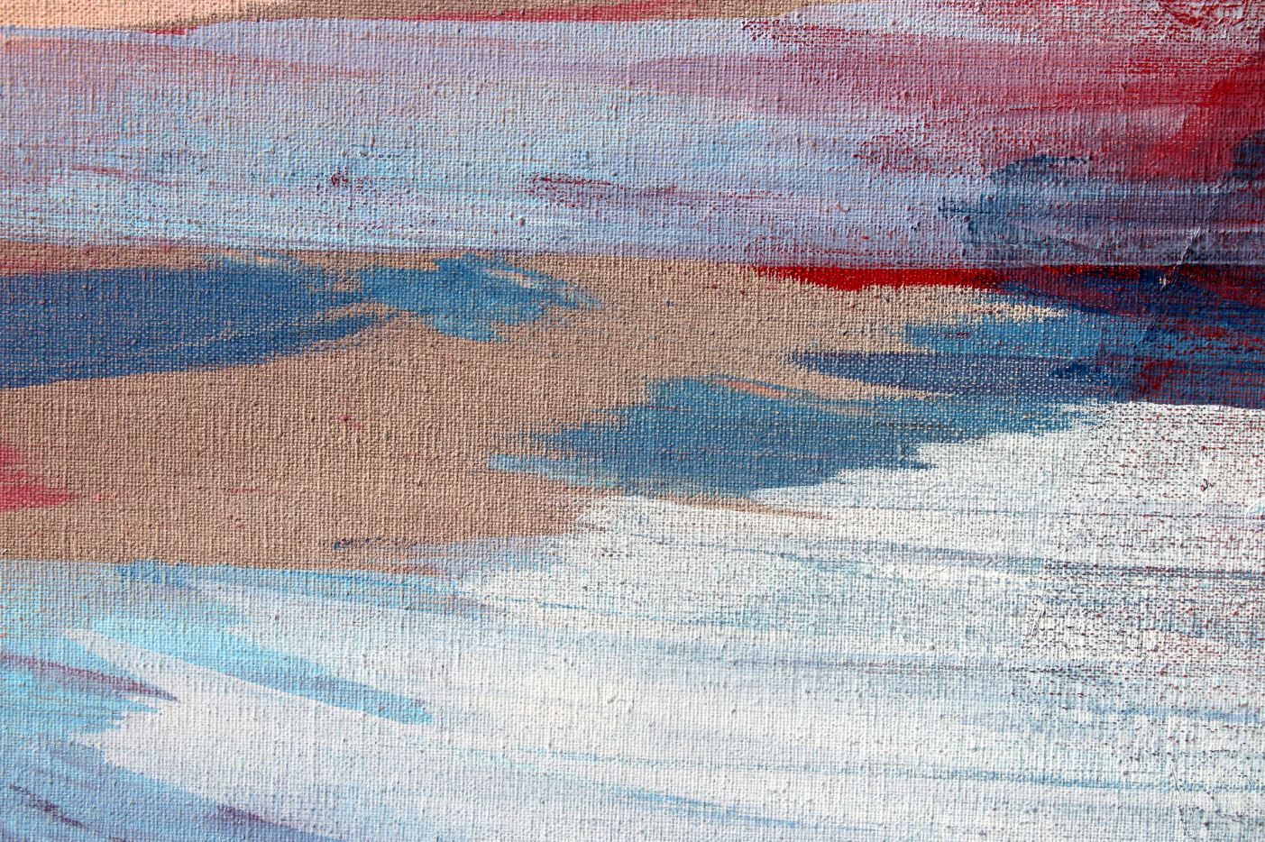 Colorful Abstract Painting Design Print 100% Australian Made