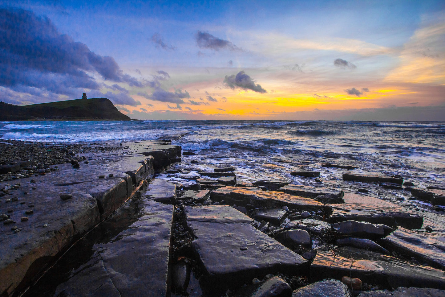 Sea Sunset Scenery Photograph Print 100% Australian Made