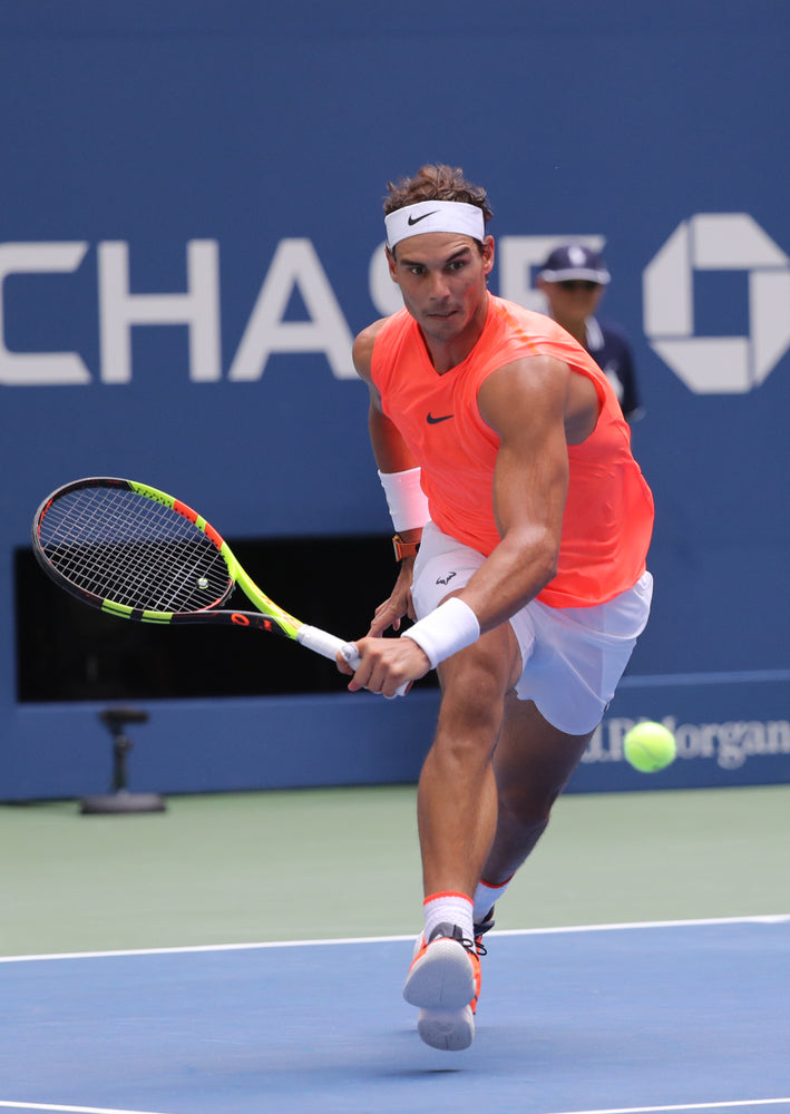 Rafael Nadal Playing Tennis Photograph Print 100% Australian Made